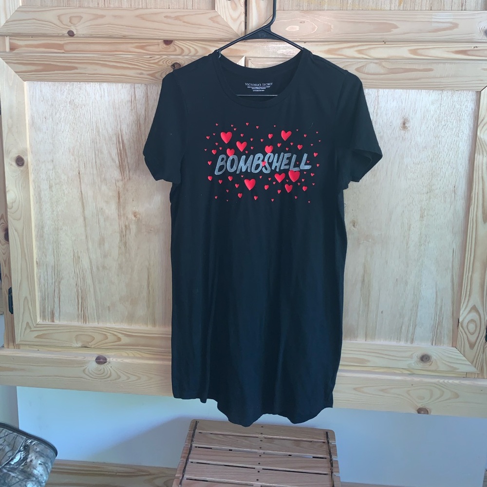 Victoria’s Secret black “Bombshell” nightgown size S